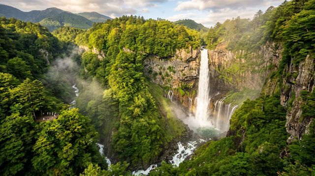 Kegon Falls in Nikko