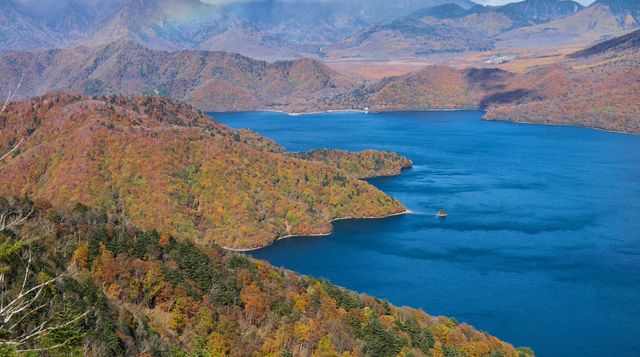 Lake Chuzenji in the Nikko mountains